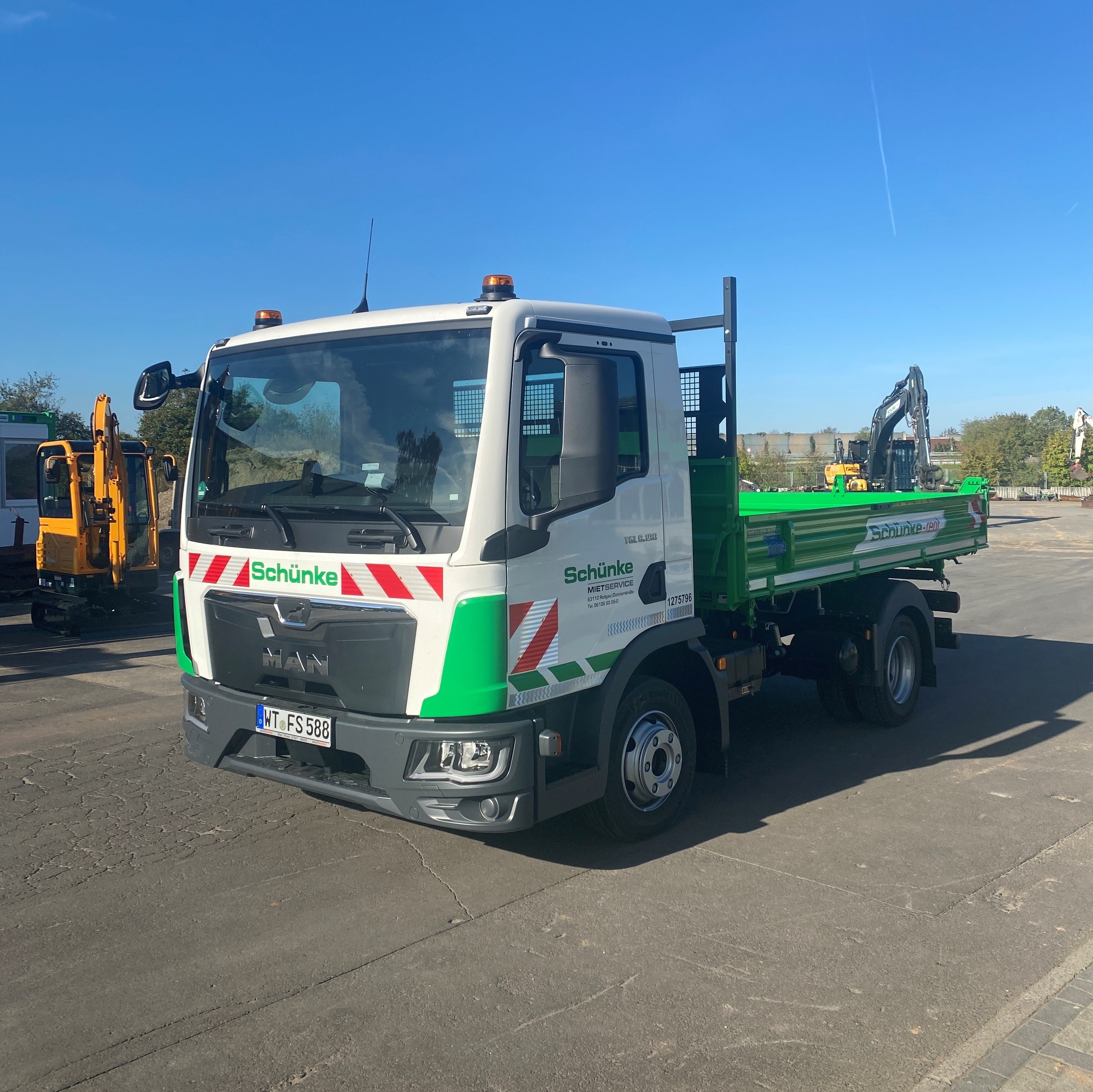 LKW-Kipper 7,5 Tonnen